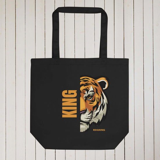 Black eco tote bag 
Reusable black tote bag
Eco tote bag in black 
Front view of black reusable tote 
Sustainable black tote bag
Eco-friendly tote bag
Reusable black shopping tote
Everyday black eco tote
Black cotton tote bag